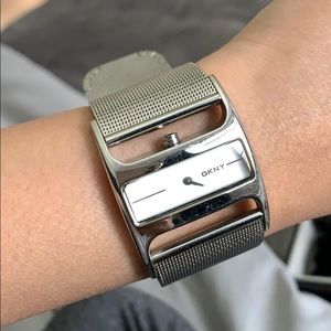 DKNY silver watch